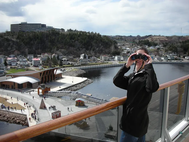 binoculars at sea and in port