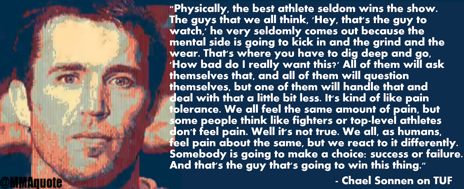 Motivational Quotes with Pictures (many MMA & UFC): Chael Sonnen Quote