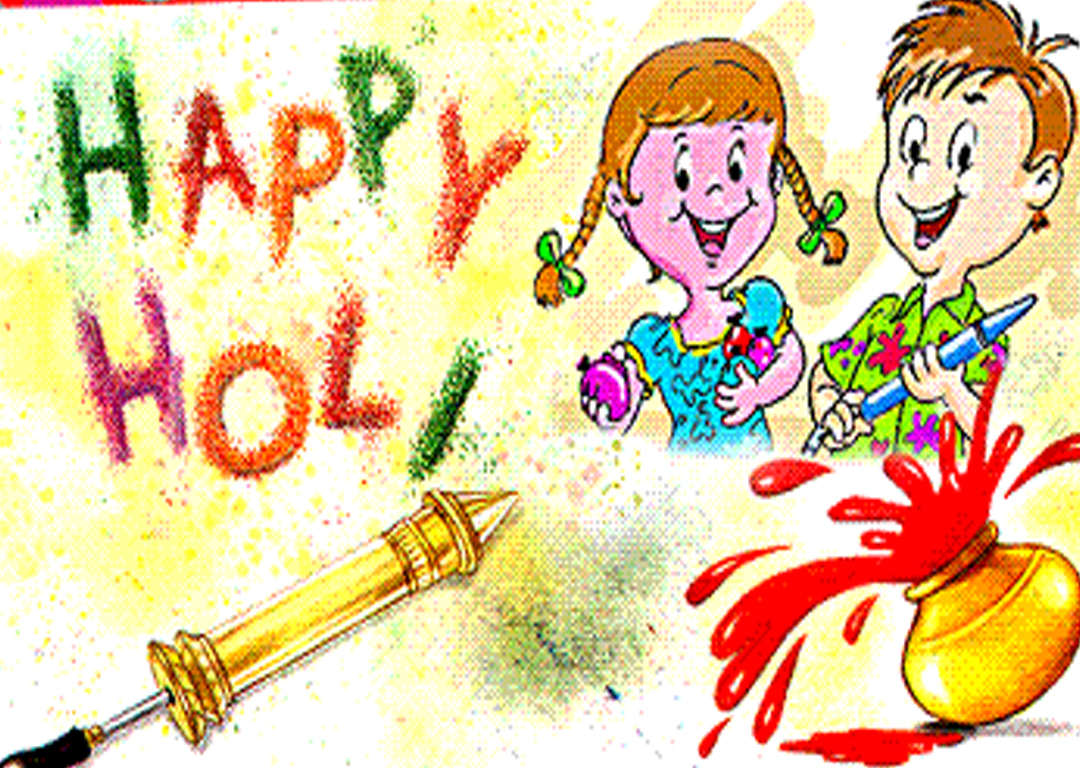 30+] Beautiful Easy Holi Drawing for kids | Holi Drawings Images Pictures  Chitra Sketch with Holika Dahan Drawing and Pichkari drawing