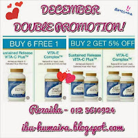 Promotion December 2014: VIT C & E