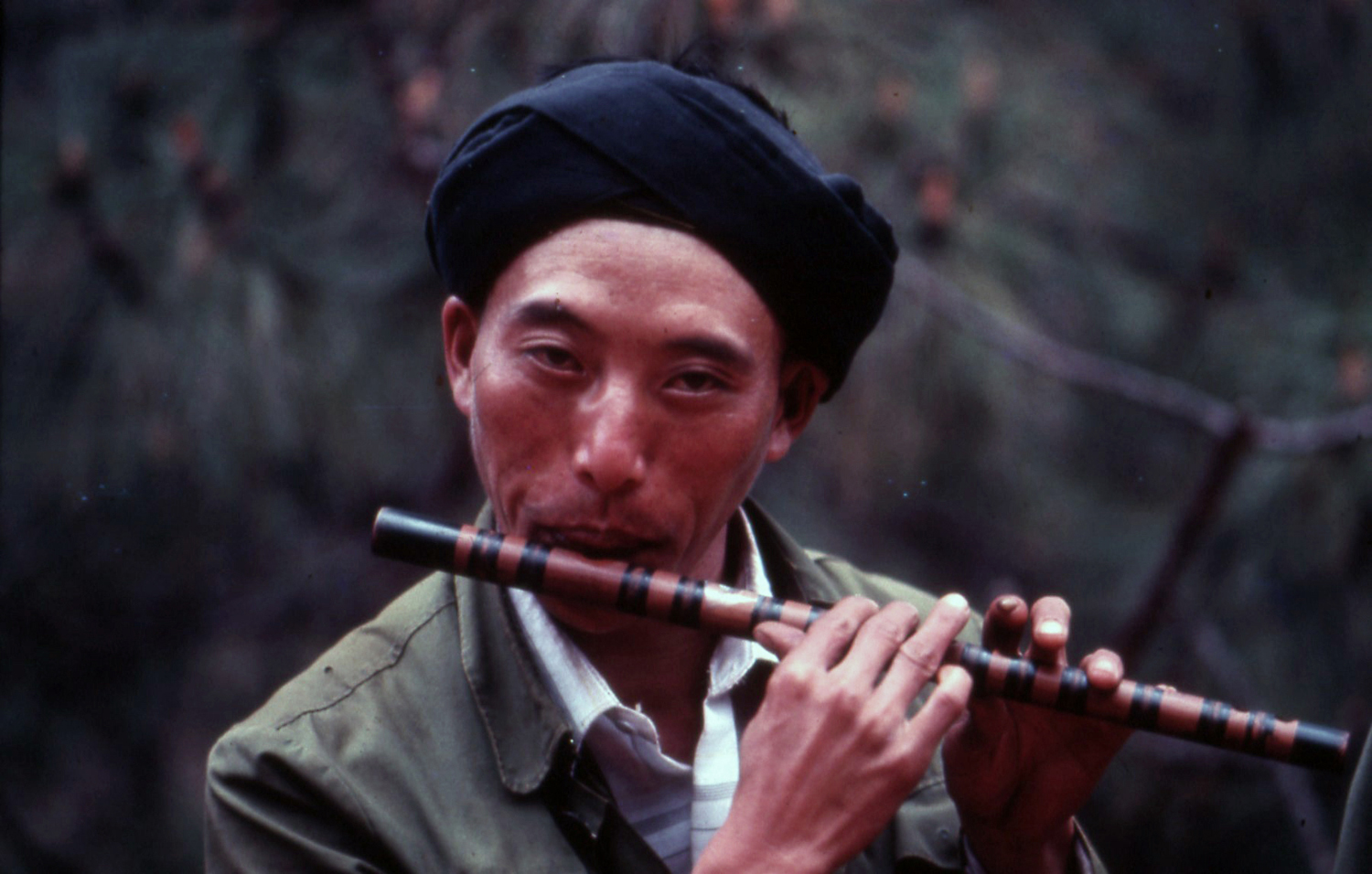 Yi on flute