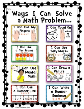 ways+to+solve+a+math+problem
