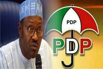 Image result for images of PDP vs President Buhari