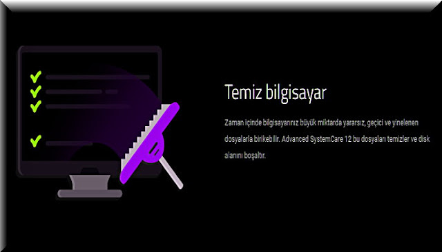 Advanced SystemCare Ultimate yazılımını kendi sitesinden veya partneri Tamindir sitesinden indirip kullanabilirsiniz.