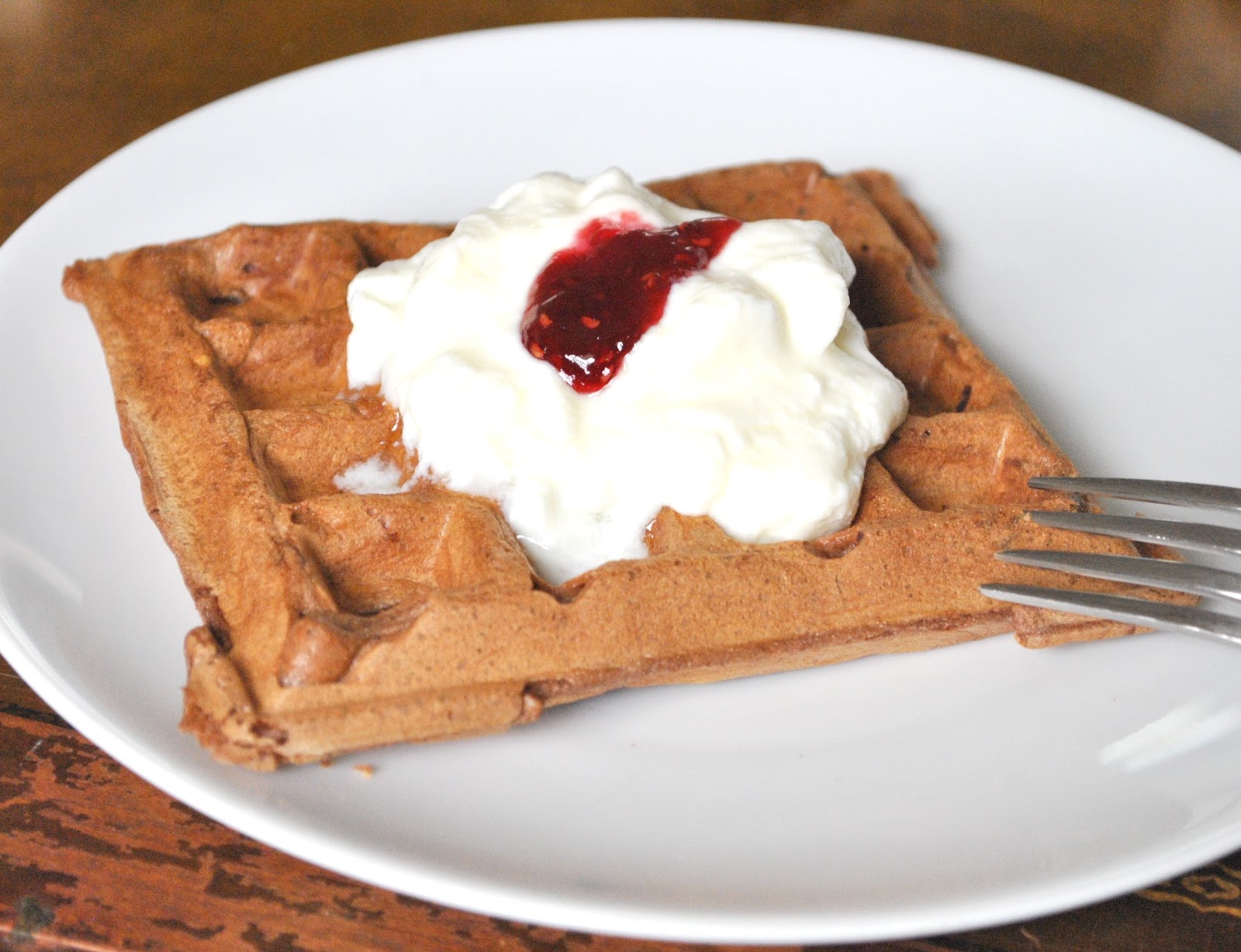 Baking Powders Easy peasy yogurt chocolate waffles