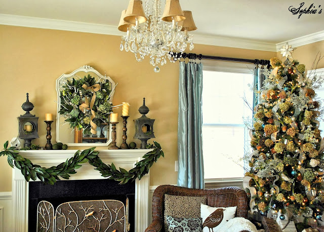 Decorating with Natural Elements...Highlights of Christmas Pasts