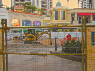 Light Rail under Ground Works Surfers Paradise blvd Date April 2013 Light Rail under Ground Works Surfers Paradise blvd Date April 2013