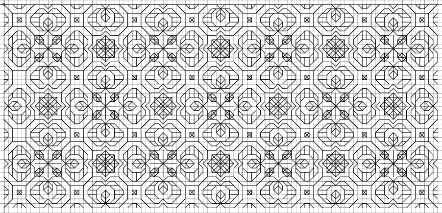 Imaginesque: Blackwork Embroidery: Motif and Fill Patterns