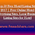 Top 50+ Free Hotel Business Directory Sites | Best Hotel Business Listing Sites | Online Free Hotel Advertising Sites List India