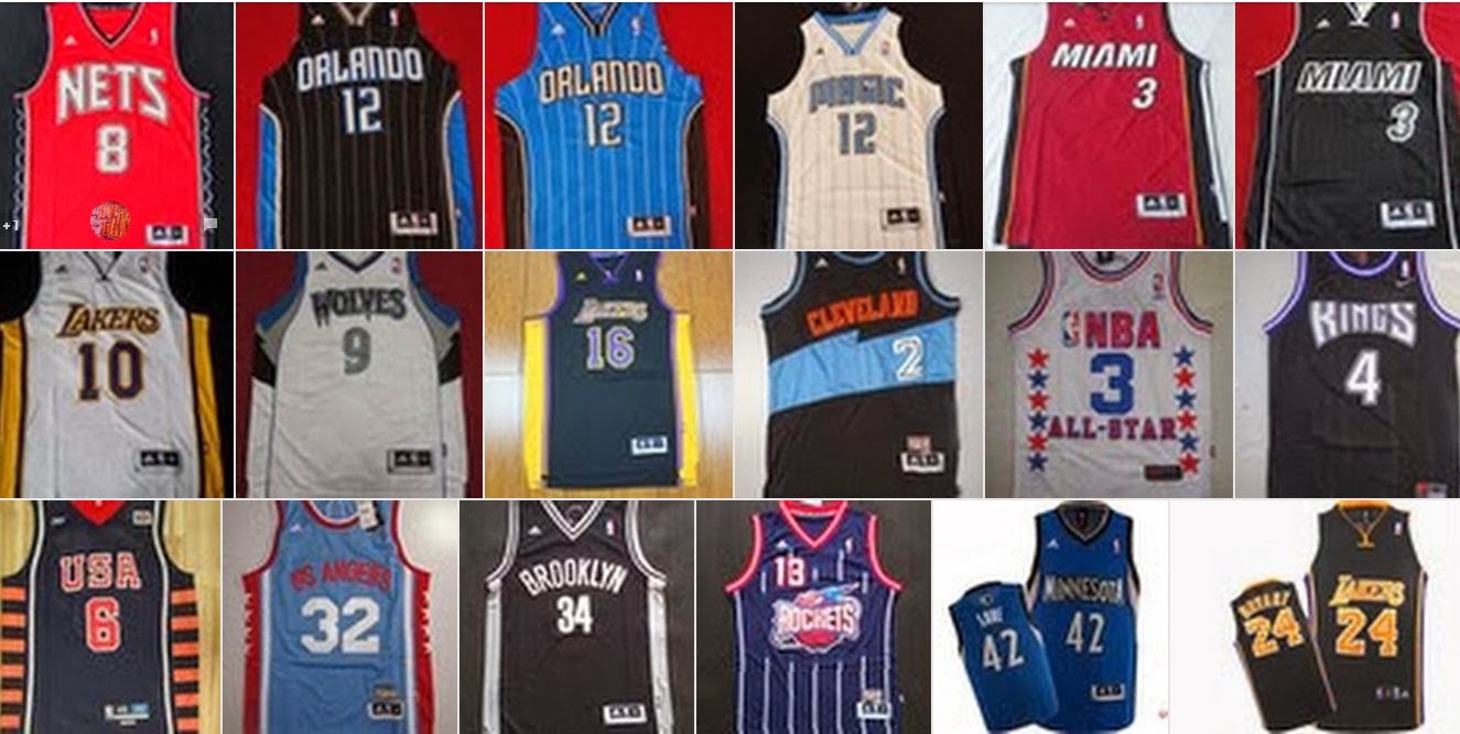 todas las equipaciones de la nba