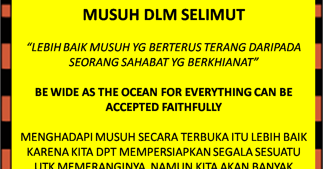 38 Kata Kata Bijak Untuk Musuh Dalam Selimut Kata Mutiara