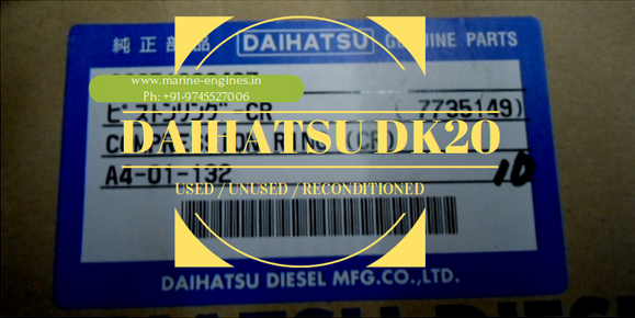 Daihatsu DK20 Ship Machinery Spare Parts Daihatsu, DK20, Used, unused, recondition, spare parts, ship machinery, recycling, India, Alang, repair, overhaul, service
