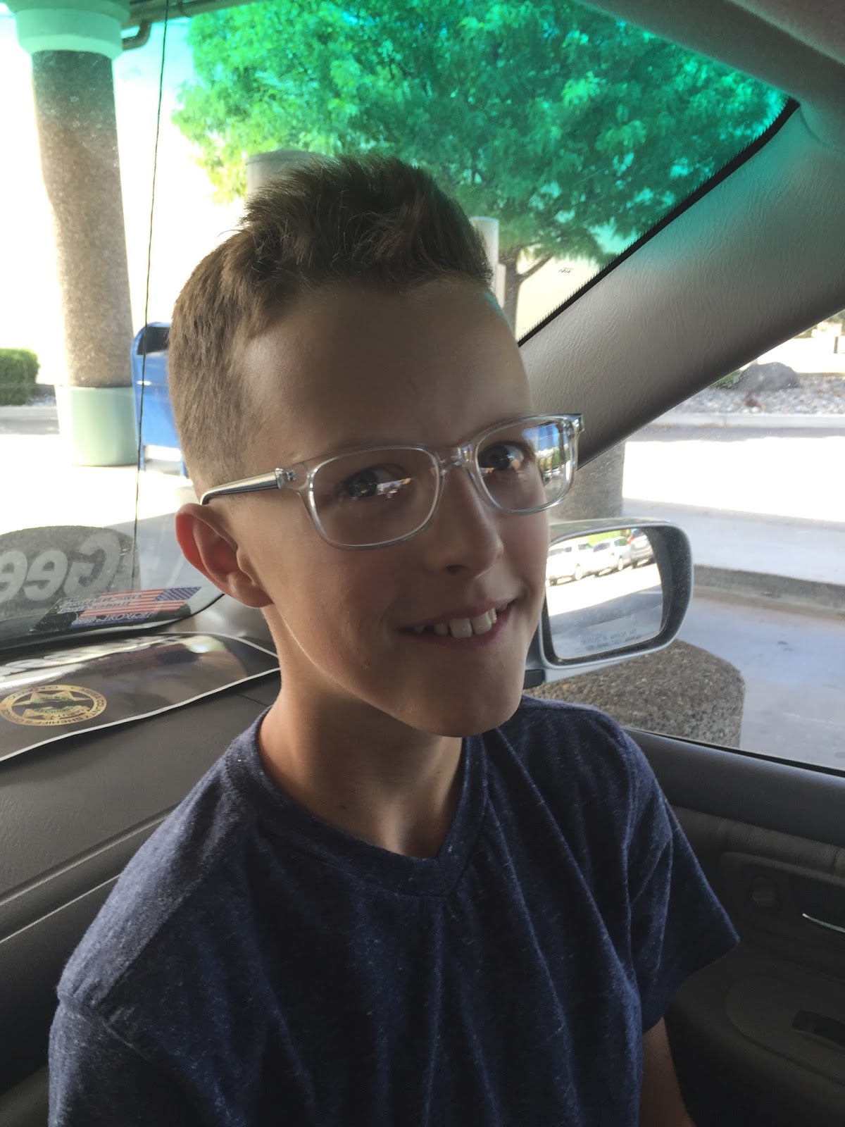 Thy Word Kids getting glasses!