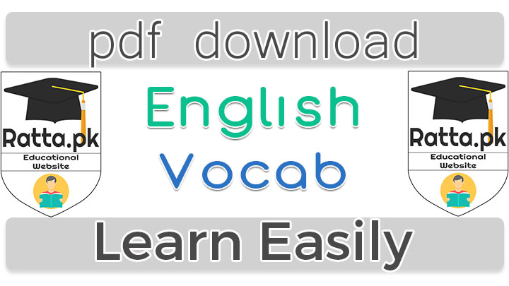 Creative Way to Learn English Vocabulary with Meanings and Exercises pdf
