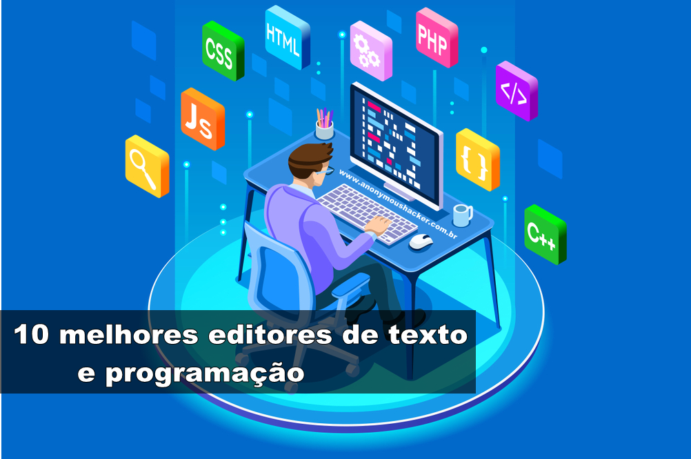 10 melhores editores de texto e programação para Linux Anonymous BR 10 melhores editores de texto e programação para Linux Anonymous BR