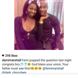 femi ayinde marshal engaged