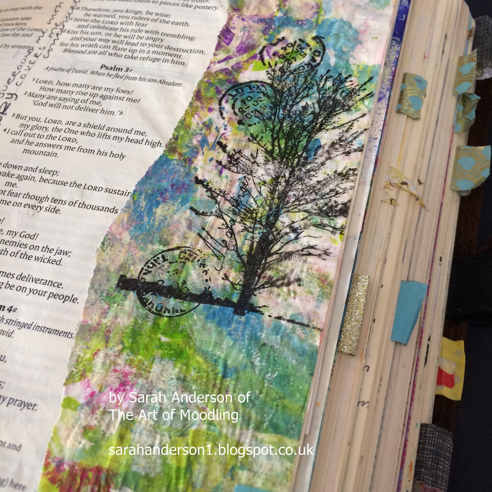 Bible Art Journaling UK the Wonders of Deli Paper in your Bible