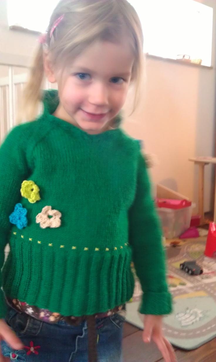 Inspinration Knitted girl sweater