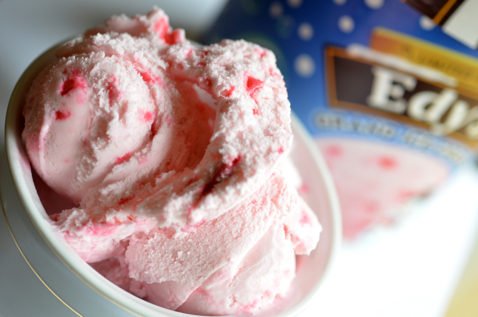 food and ice cream recipes REVIEW Edy's Peppermint Wonderland