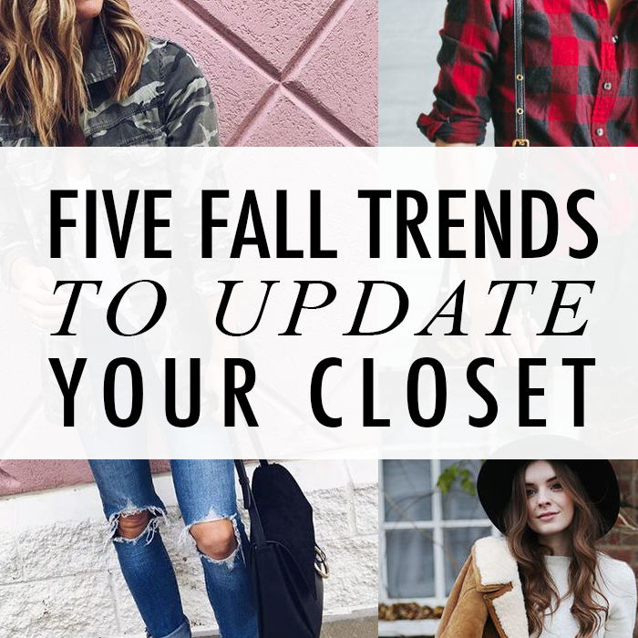 Daily Style Finds: Five Fall Trends To Update Your Closet