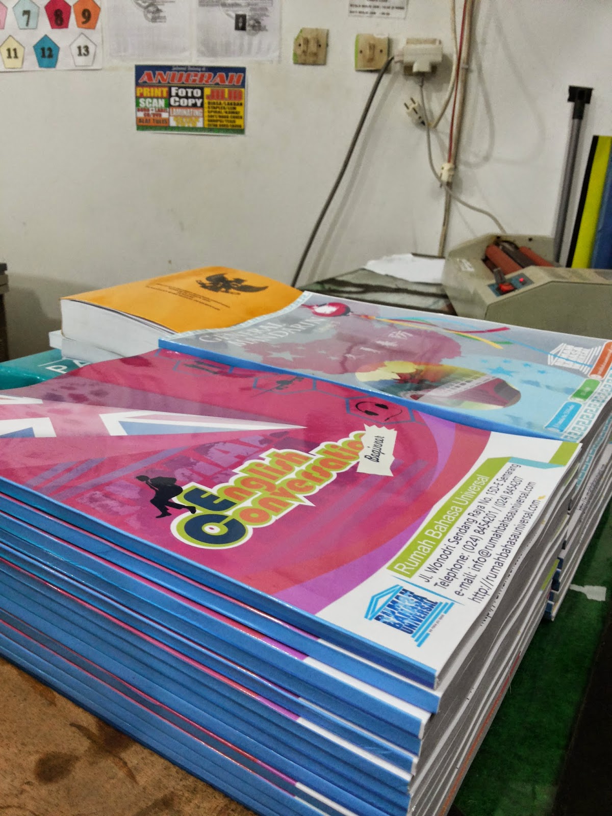 JASA JILID SOFT COVER 24 JAM MURAH SYUKRA PRINTING