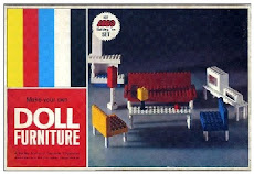 Samsonite Dollhouse Furniture - year 1956