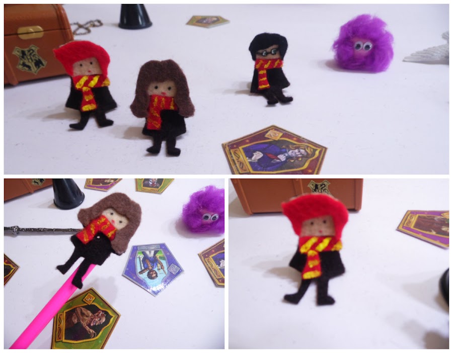 Toppers para lápices con los personajes de Harry Potter 