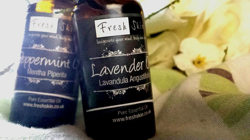 Fresh Skin - Peppermint Oil and Lavender Oil.