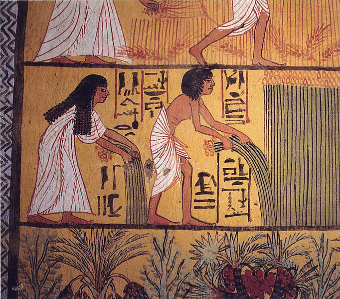 Imagenes de Egipto Flax, linun.....garments (Ancient Egypt)