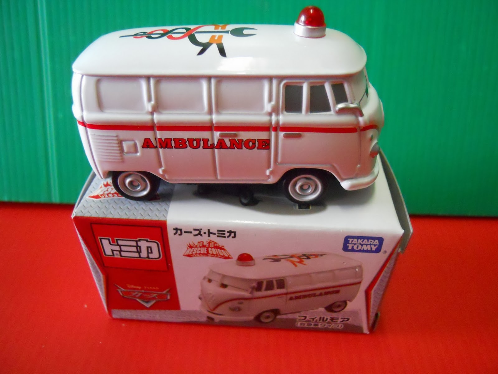 Dexters Diecasts (DexDC) Tomica DIsney CARS Rescue Go Go Fillmore