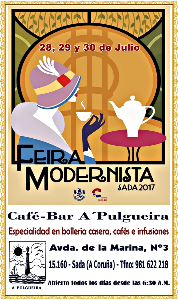 Feliz Feria Modernista de Sada 2017