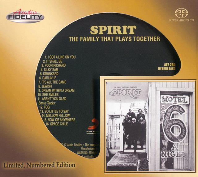 Spirit The Family That Plays Together (Audio Fidelity Remaster) [2017] 60's70's ROCK