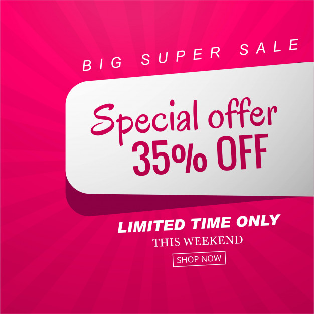 Special Offer Sale Banner Background Vector Free Vector File Vectorkh
