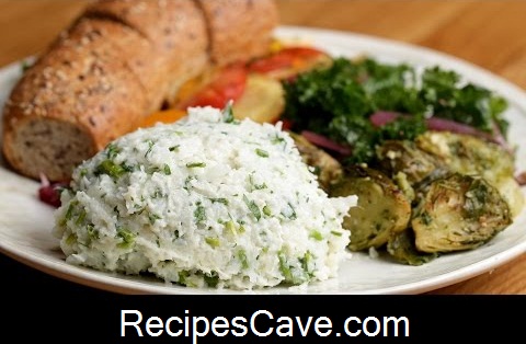 Garlic & Herb Cauliflower Mashed Potatoes Recipeq Garlic & Herb Cauliflower Mashed Potatoes Recipe