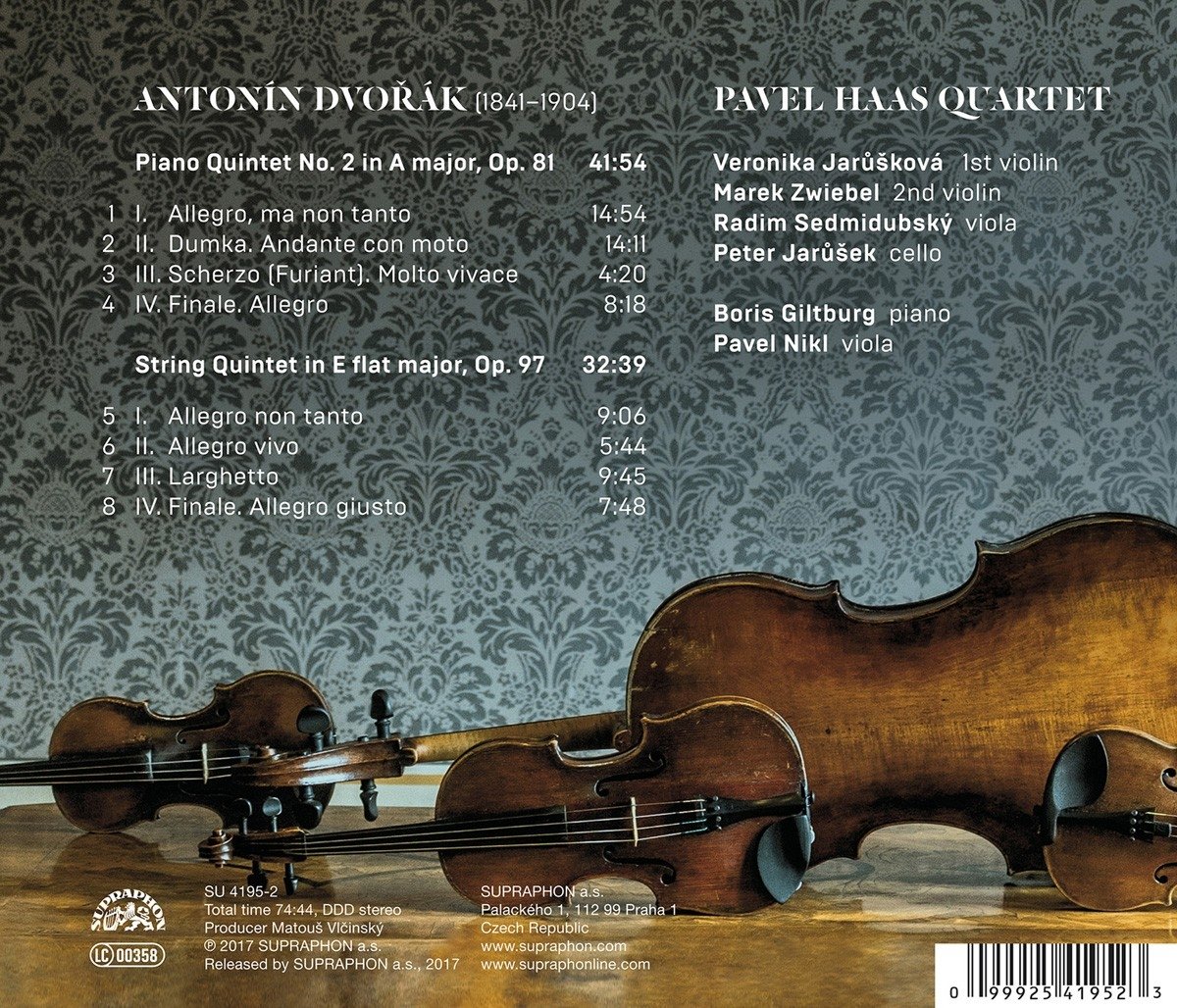 Magical Journey: Antonín Dvořák - Piano Quintet; String Quintet (Pavel ...