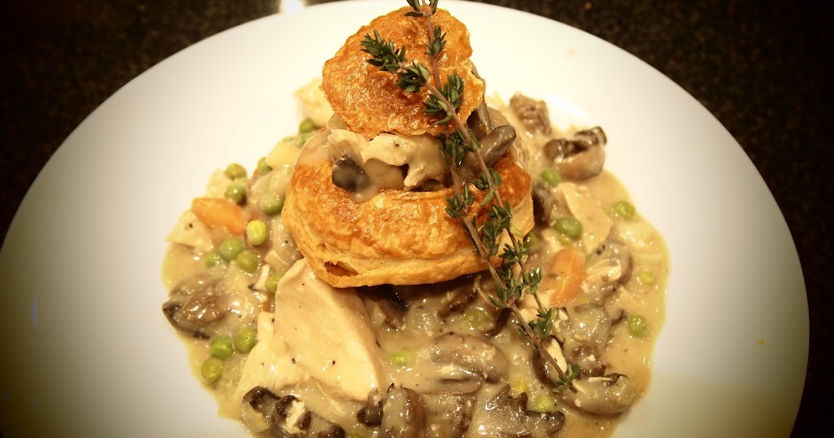 EpiCurious Generations Chicken Vol au Vent with Morels and Truffle Oil
