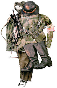 WW2 Military uniform - solider of Warsaw Uprising - Poland 1944