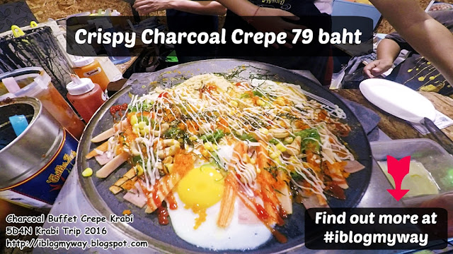 Charcoal Buffet Crepe Krabi @ 5D4N Krabi Trip 2016