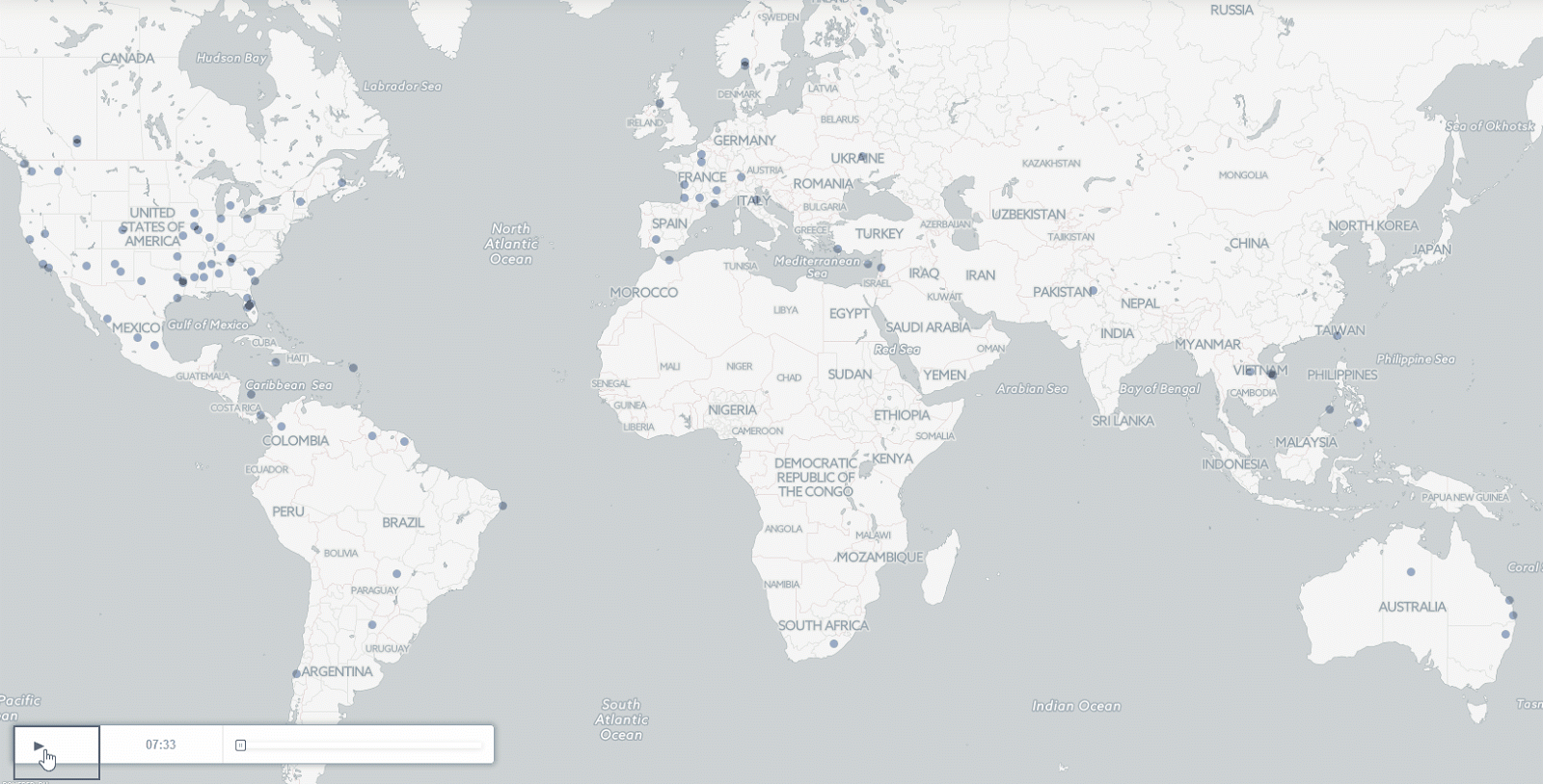 One hour of #brexit around the world