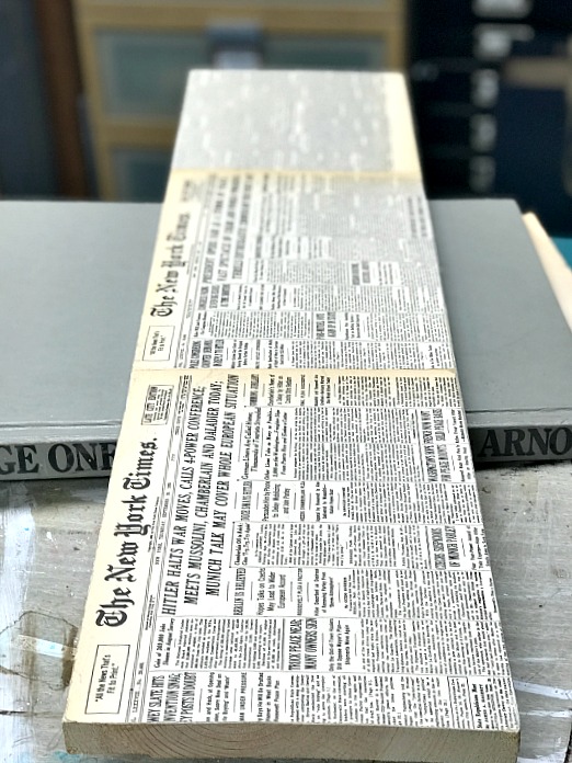 How to Decoupage Using Newspaper