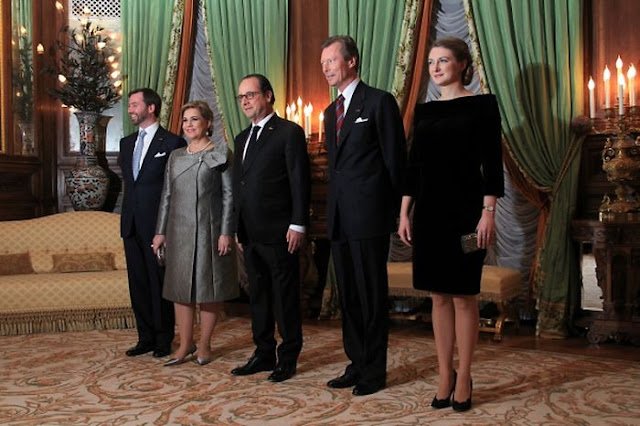 Hereditary Grand Duke Guillaume of Luxembourg and Grand Duchess Stéphanie 