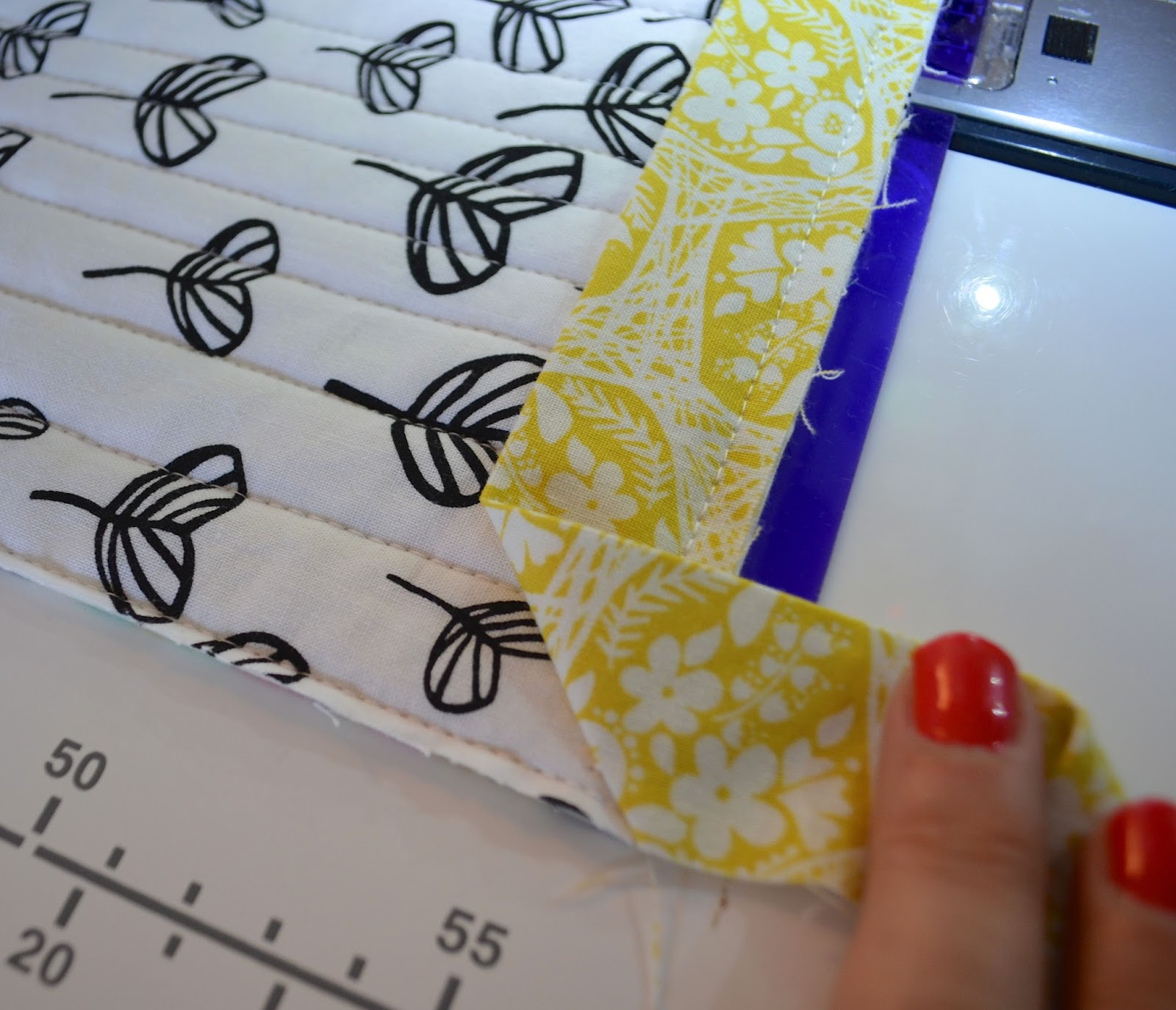 Sewing Binding on a Quilt by Machine Fundamentals