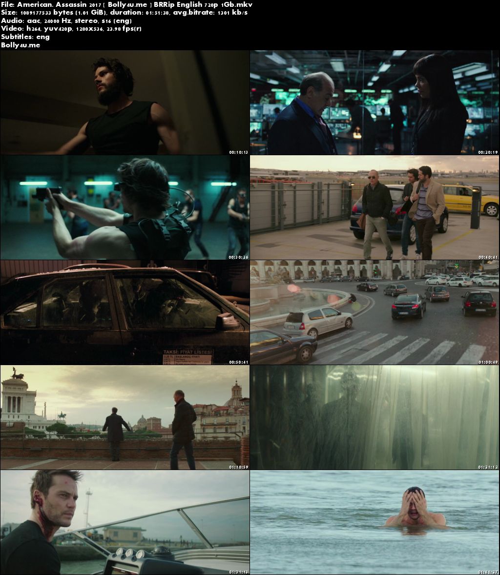 American Assassin 2017 BRRip 350MB English 480p ESub Download American Assassin 2017 BRRip 350MB English 480p ESub Download