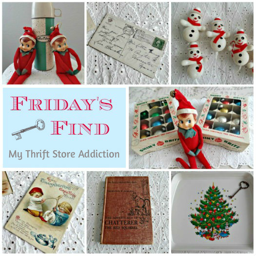 Vintage Charm Party #6 mythriftstoreaddiction.blogspot.com Feature: It's beginning to look a lot like...