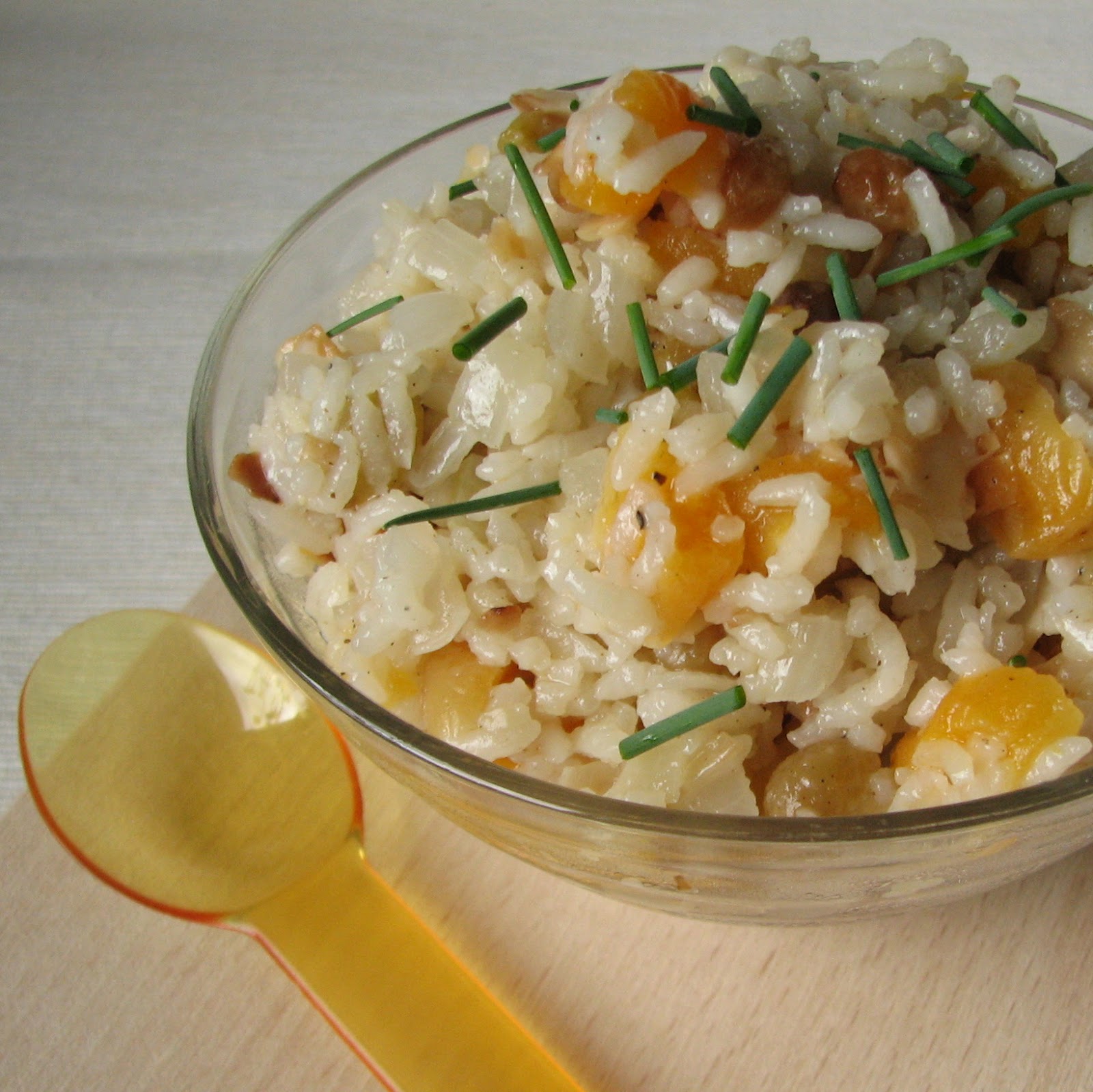 caiet cu retete Orez cu fructe uscate