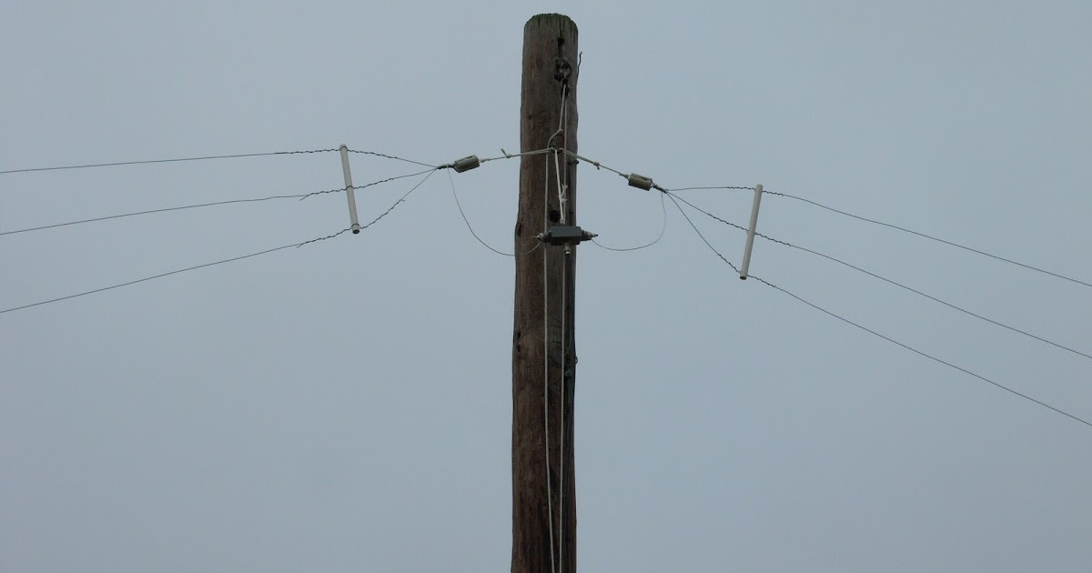 Amateur Radio Station WD9N 160m/75m/40m Fan Dipole