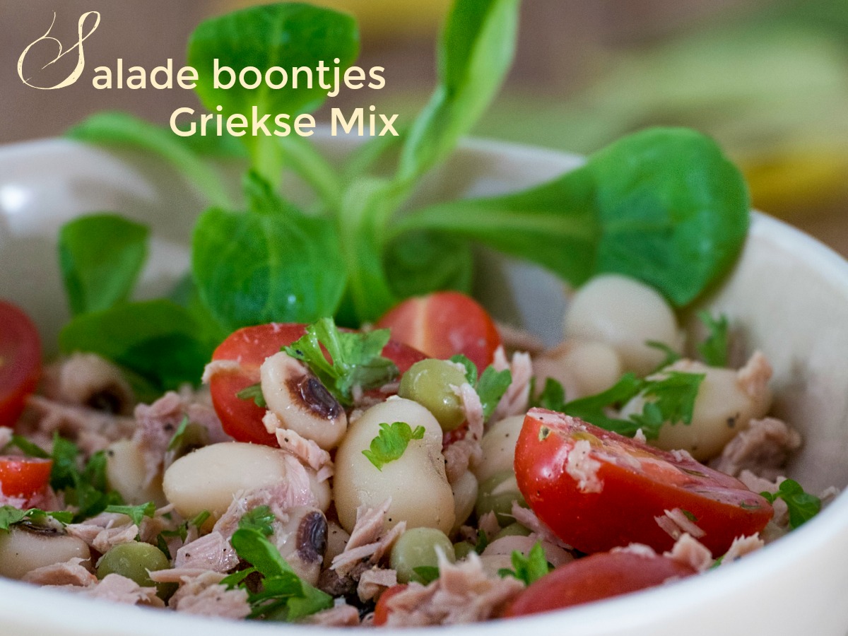 Salade boontjes, Griekse mix - Review