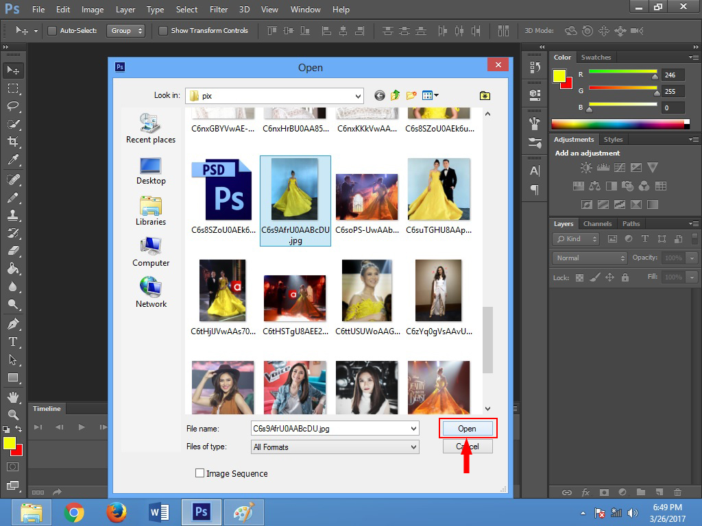 Basic Tutorial Quick Selection Tool