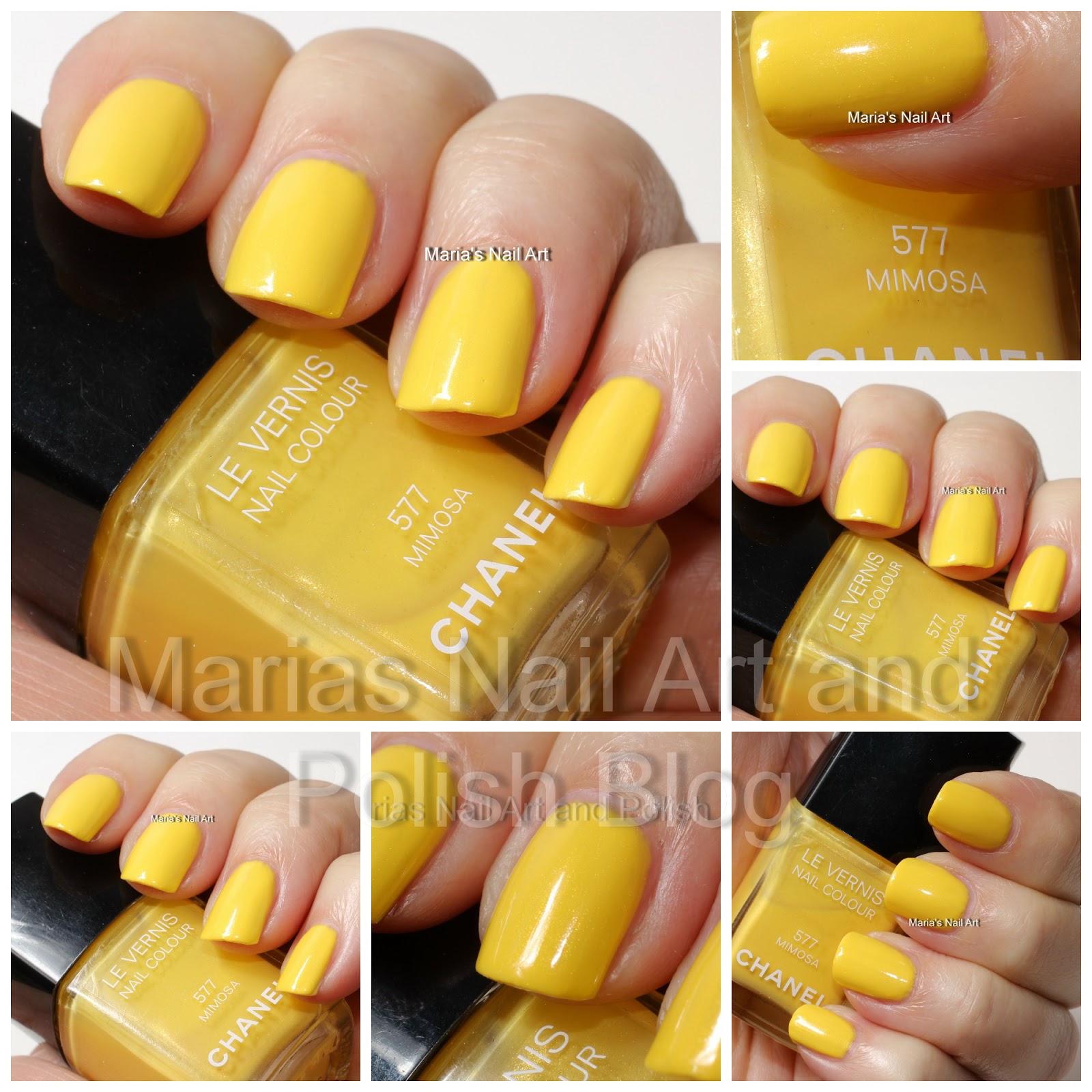 forhindre Misvisende lineal Marias Nail Art and Polish Blog: Chanel Mimosa 577 Les Fleurs d'Ete summer  2011 collection swatches
