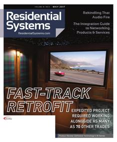 Residential Systems - May 2017 | ISSN 1528-7858 | TRUE PDF | Mensile | Professionisti | Audio | Video | Home Entertainment | Tecnologia
For over 10 years, Residential Systems has been serving the custom home entertainment and automation design and installation professionals with solid business solutions to real-world problems. Each monthly issue provides readers with the most timely news, insightful reporting, and product information in the industry.